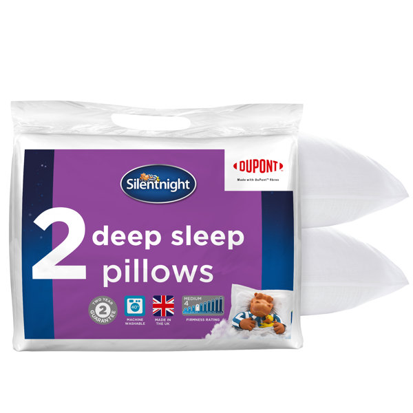 Silentnight Luxury Added Value Deep Sleep Pillows 2 Pack Wayfair.co.uk